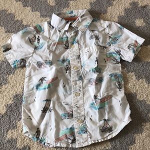 Carter’s button up shirt size 3T